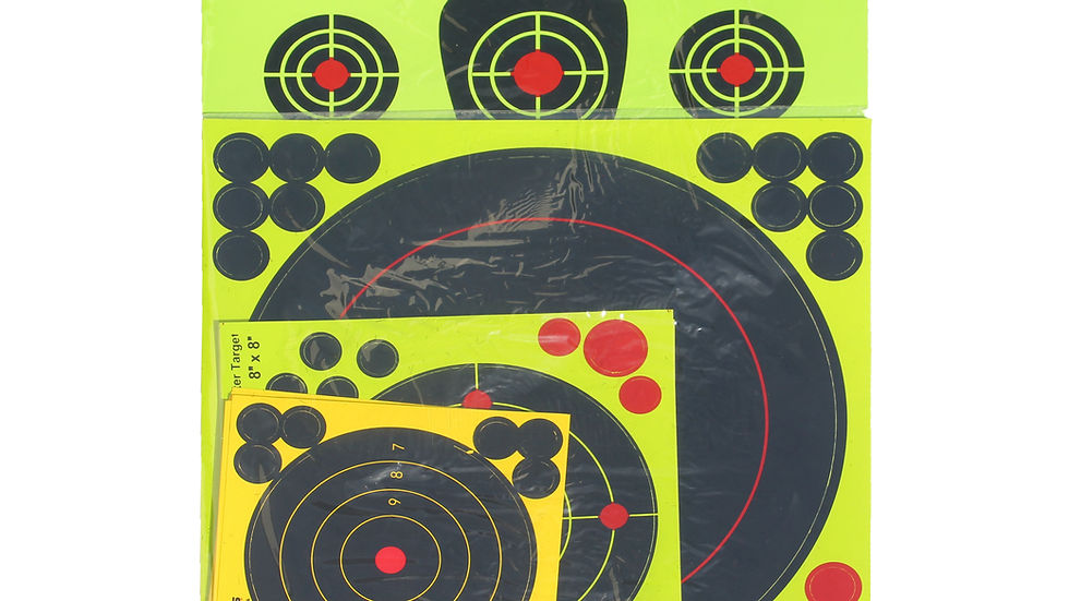 50 Pack Assortment of Shooting Targets