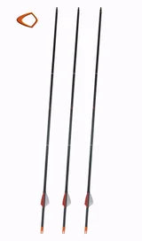 3 Piece Take Down Arrows. (3 Pack)