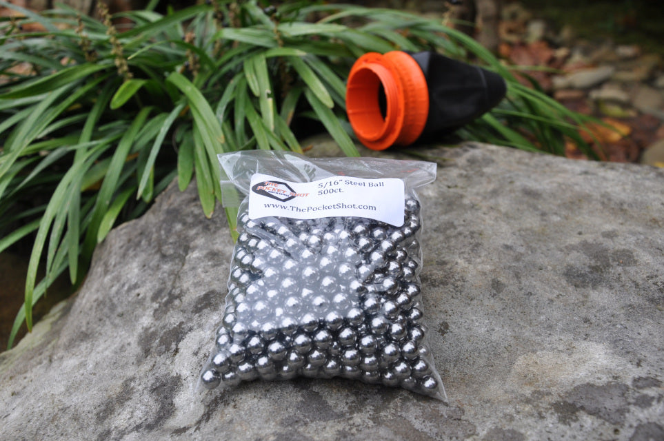 5/16 inch steel slingshot ammo (500 count).
